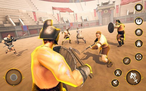 Sword Fighting Gladiator Games Mega Hileli MOD APK [v1.1] 4