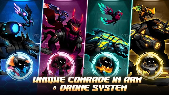 Cyber Fighters Para Hileli MOD APK [v1.11.62] 3