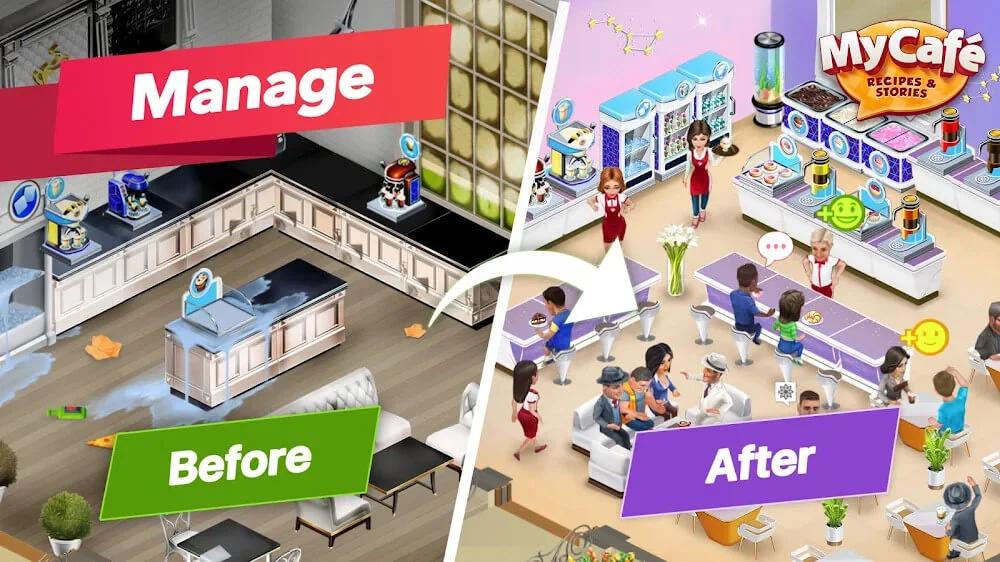 My Cafe Mega Hileli MOD APK [v2022.9.0.0] 2