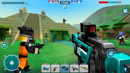 Blocky Cars Tank oyunları Mega Hileli MOD APK [v8.2.1] 4