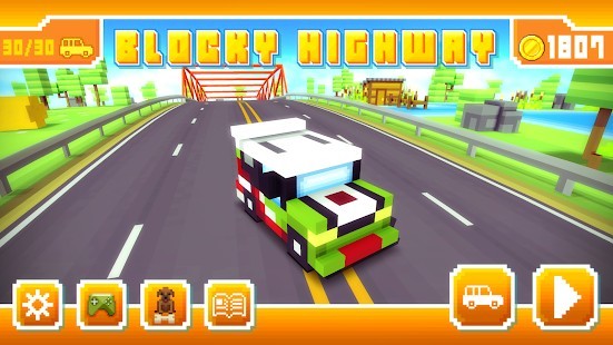 Blocky Highway Traffic Racing Para Hileli MOD APK [v1.2.4] 1