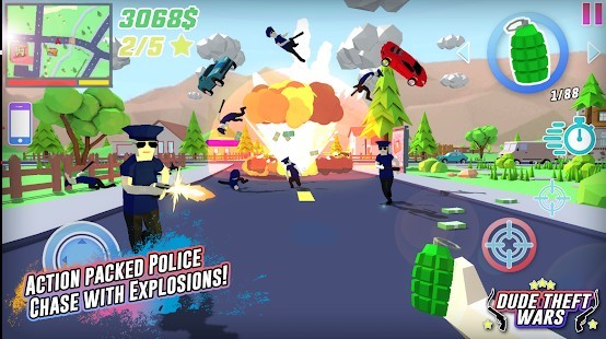 Dude Theft Wars Para Hileli MOD APK [v0.9.0.8f] 6