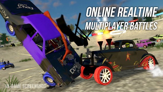 Demolition Derby Multiplayer Para Hileli MOD APK [v1.3.6] 2