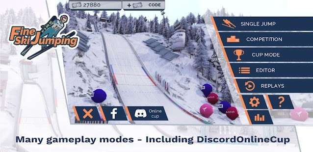 Fine Ski Jumping Para Hileli MOD APK [v0.7795] 6