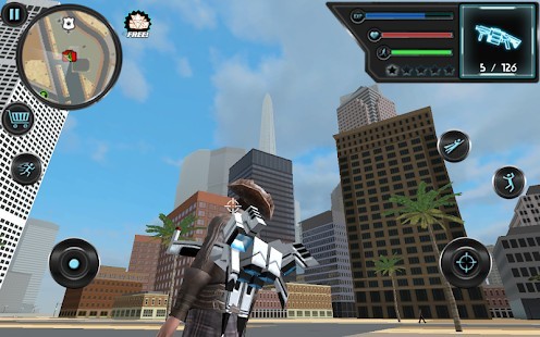 Jetpack Hero Miami Crime Mega Hileli MOD APK [v1.6] 2