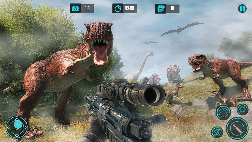Real Dino Hunting Gun Games Para Hileli MOD APK [v2.6.0] 2