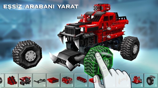 Blocky Cars Tank oyunları Mega Hileli MOD APK [v8.2.1] 6