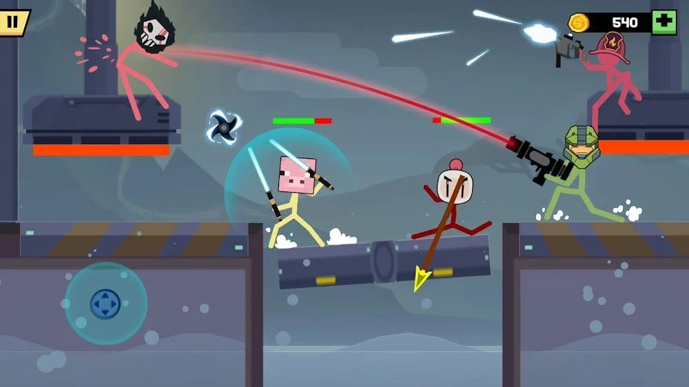 Stickman Fight Battle Mega Hileli MOD APK [v1.3.4] 4