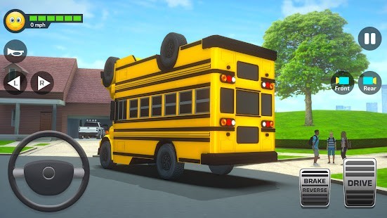 Okul Otobüsü Sür Simülatör 3D Hileli MOD APK [v3.7] 5