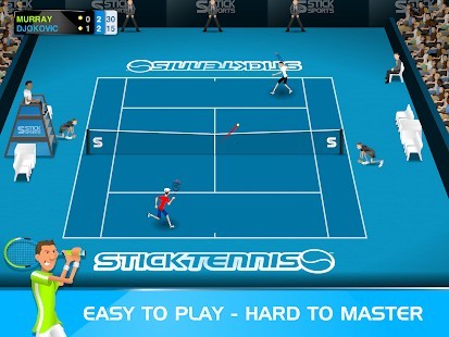 Stick Tennis Raket Hileli MOD APK [v2.9.6] 1