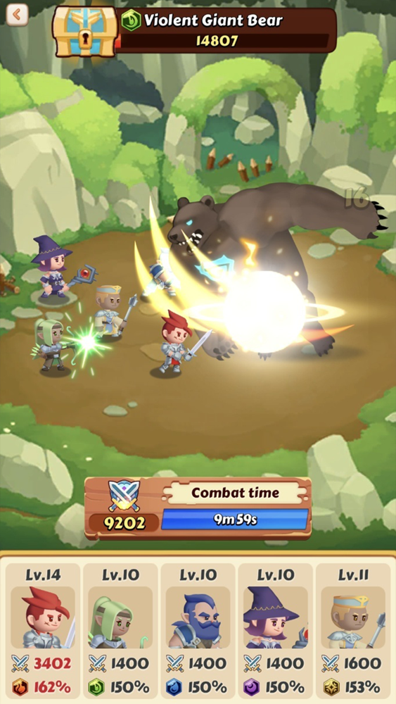 Idle Heroes Tycoon Elmas Hileli MOD APK [v1.0.4] 4