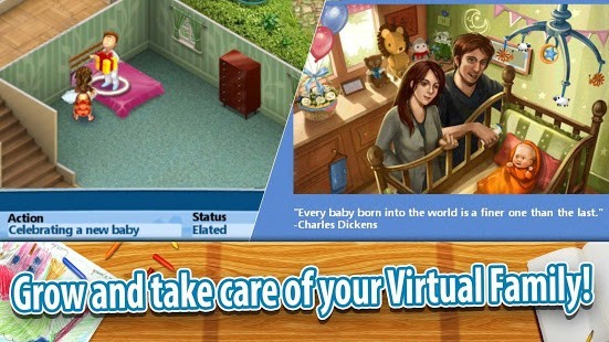 Virtual Families 2 Para Hileli MOD APK [v1.7.6] 4