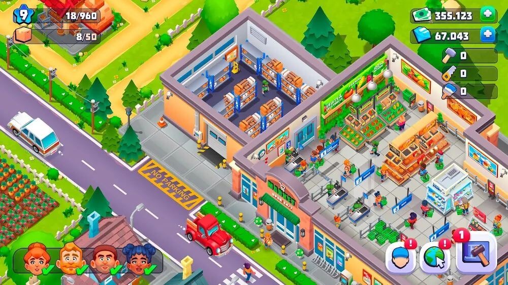 Supermarket Village Para Hileli MOD APK [v1.3.0] 1