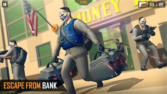 Real Gangster Bank Robber Game Mega Hileli MOD APK [v2.3] 1
