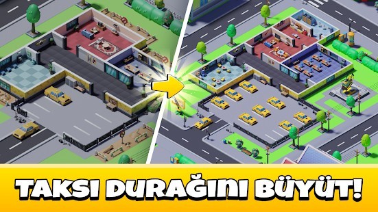 Idle Taxi Tycoon Para Hileli MOD APK [v1.6.0] 6