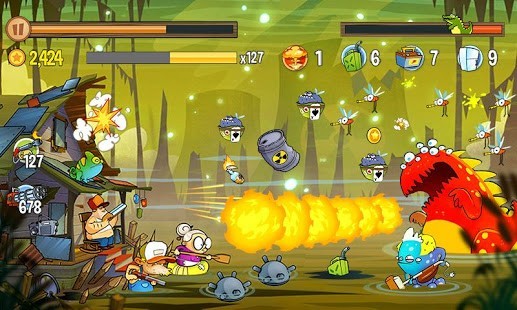 Swamp Attack Para Hileli MOD APK [v4.1.3.284] 2