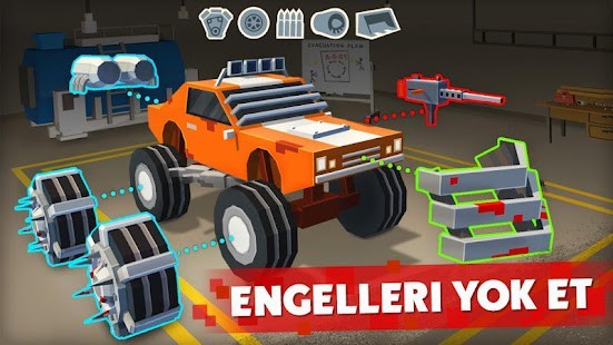 Zombie Derby Pixel Survival Para Hileli MOD APK [v1.0.19] 5