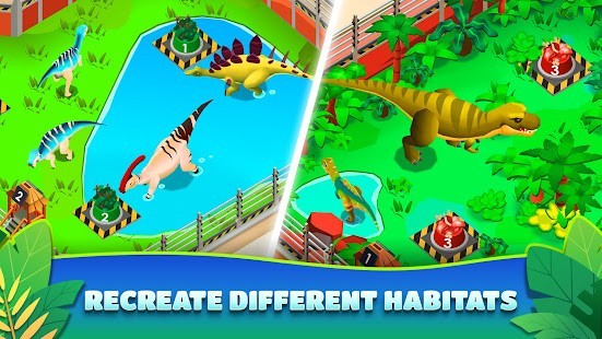 Idle Dinosaur Park Tycoon Para Hileli MOD APK [v2.0.0] 5