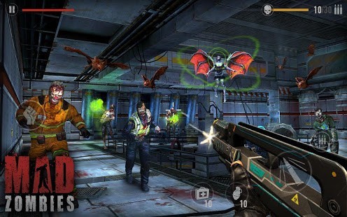 Zombi Oyunları MAD ZOMBIES Mega Hileli MOD APK [v5.32.0] 3