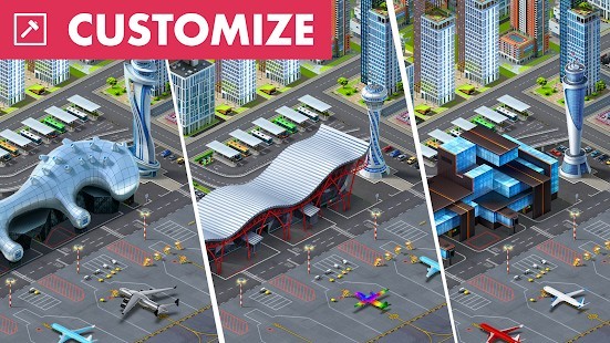 Airport City Para Hileli MOD APK [v8.31.24] 4