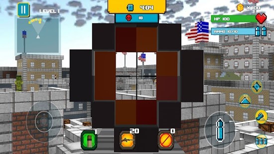 American Block Sniper Survival Para Hileli MOD APK [v1.111] 2