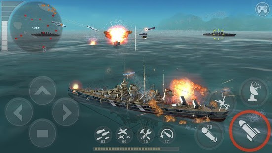 WARSHIP BATTLE 3D World War II Para Hileli MOD APK [v3.6.8] 6