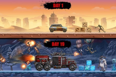 Zombie Hill Racing Para Hileli MOD APK [v2.1.8] 4