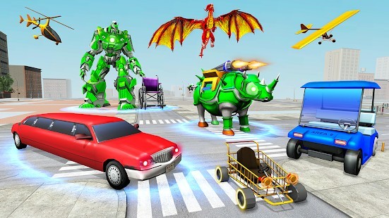 Rhino Robot Games Robot Wars Mega Hileli MOD APK [v1.17] 3