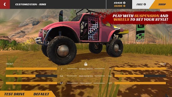 Offroad PRO - Clash of 4x4s Para Hileli MOD APK [v1.0.21] 3