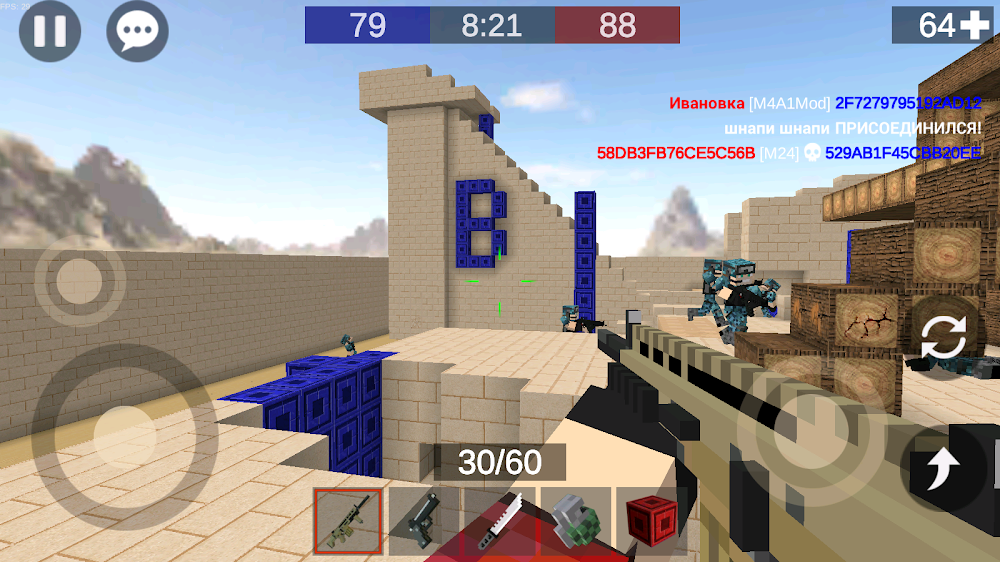 Pixel Combats 2 Mermi Hileli MOD APK [v1.346] 1