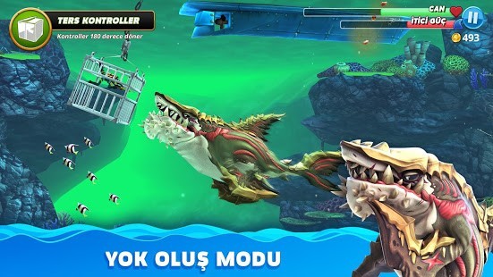 Hungry Shark World v5.2.2 Elmas Hileli MOD APK 4
