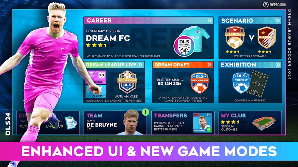 Dream League Soccer 2024 - DLS 24 Para Hileli MOD APK indir [v11.050] 6