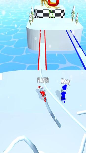 Snow Race Reklamsız Hileli MOD APK [v1.0.5] 5