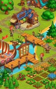 Vikings and Dragon Island Farm Para Hileli MOD APK [v1.43] 1