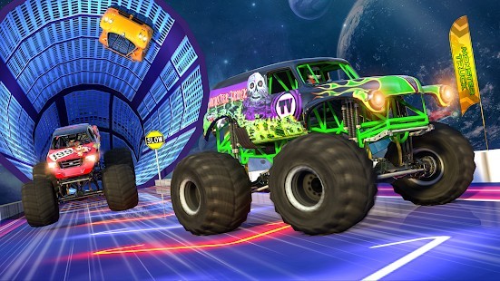 Monster Truck Race Car Game Para Hileli MOD APK [v1.72] 3