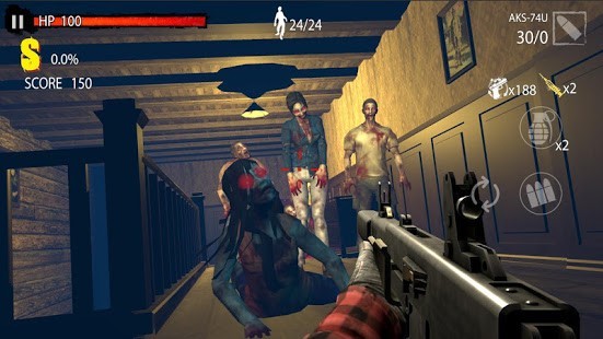 Zombie Hunter D-Day v1.0.903 MOD APK 4