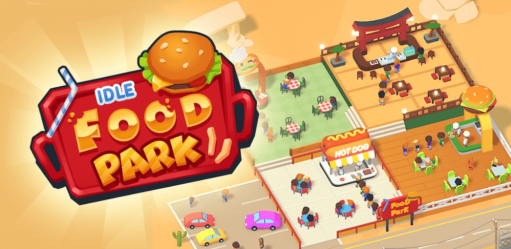 Idle Food Park Tycoon Yemek Hileli MOD APK [v1.7.1] 1