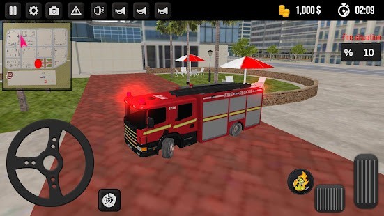 Fire Truck Simulator Hileli MOD APK [v1.0] 3