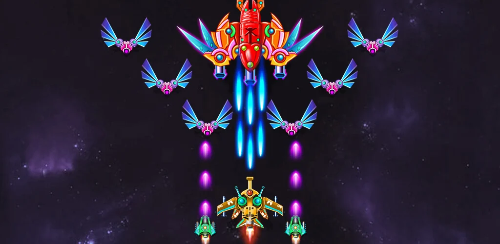 Galaxy Attack Alien Shooter Para Hileli MOD APK [v42.6] 5