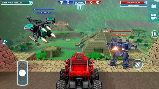 Blocky Cars Tank oyunları Mega Hileli MOD APK [v8.2.1] 5