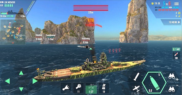 Battle of Warships Naval Blitz Para Hileli MOD APK [v1.72.13] 3
