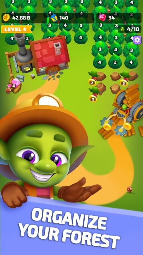 Goblins Wood Tycoon Idle Game Para Hileli MOD APK [v1.0.4] 4