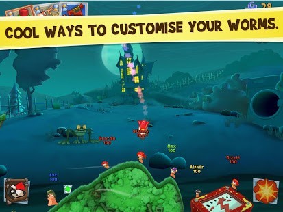 Worms 3 Para Hileli FULL MOD APK [v2.1.705708] 2