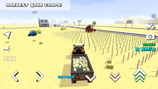 Blocky Farm Racing Simulator Para Hileli MOD APK [v1.43] 3