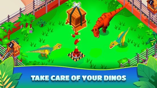 Idle Dinosaur Park Tycoon Para Hileli MOD APK [v2.0.0] 3