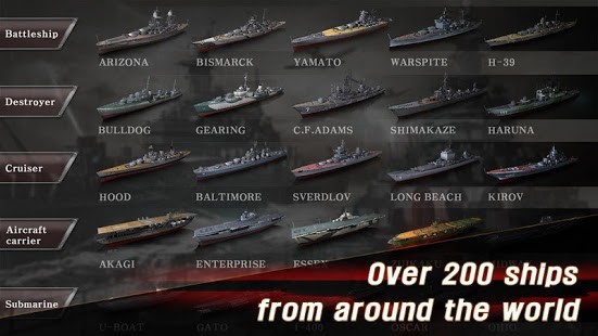 WARSHIP BATTLE 3D World War II Para Hileli MOD APK [v3.6.8] 3