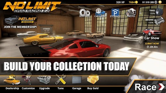 No Limit Drag Racing 2 Para Hileli MOD APK [v1.7.0] 6