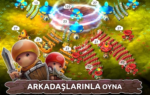 Mushroom Wars 2 Mega Hileli MOD APK [v2023.38.3] 4