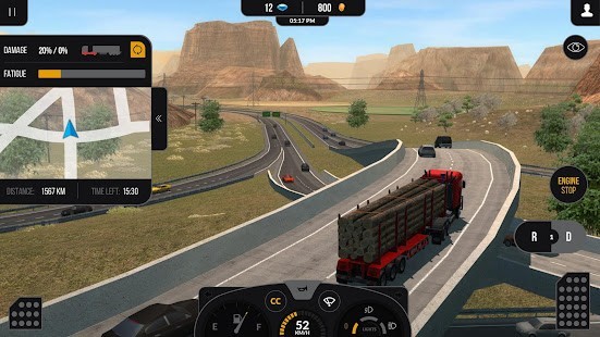Truck Simulator PRO 2 Para Hileli Full MOD APK [v1.8] 5