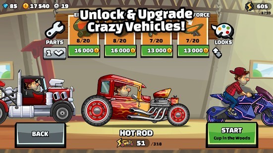 Hill Climb Racing 2 Para Hileli MOD APK [v1.43.4] 4